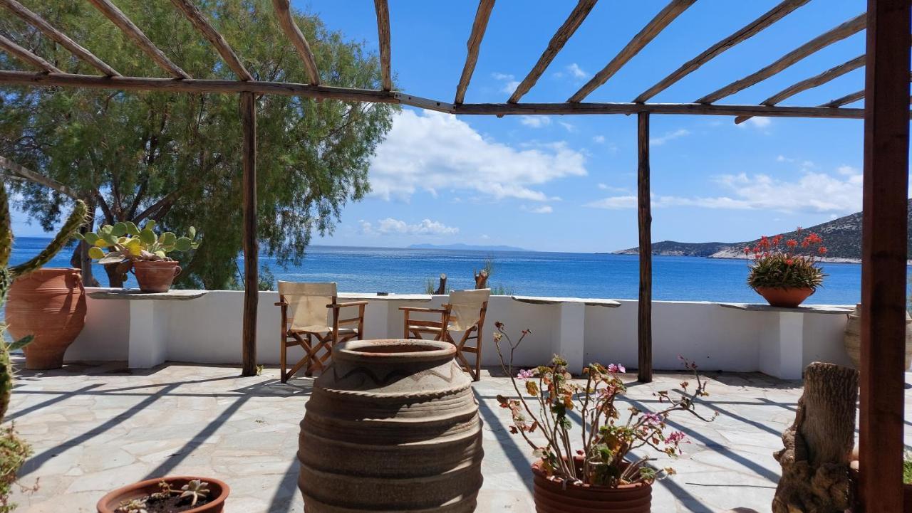 Styfilia Beachfront Apartments Platis Gialos  Eksteriør billede