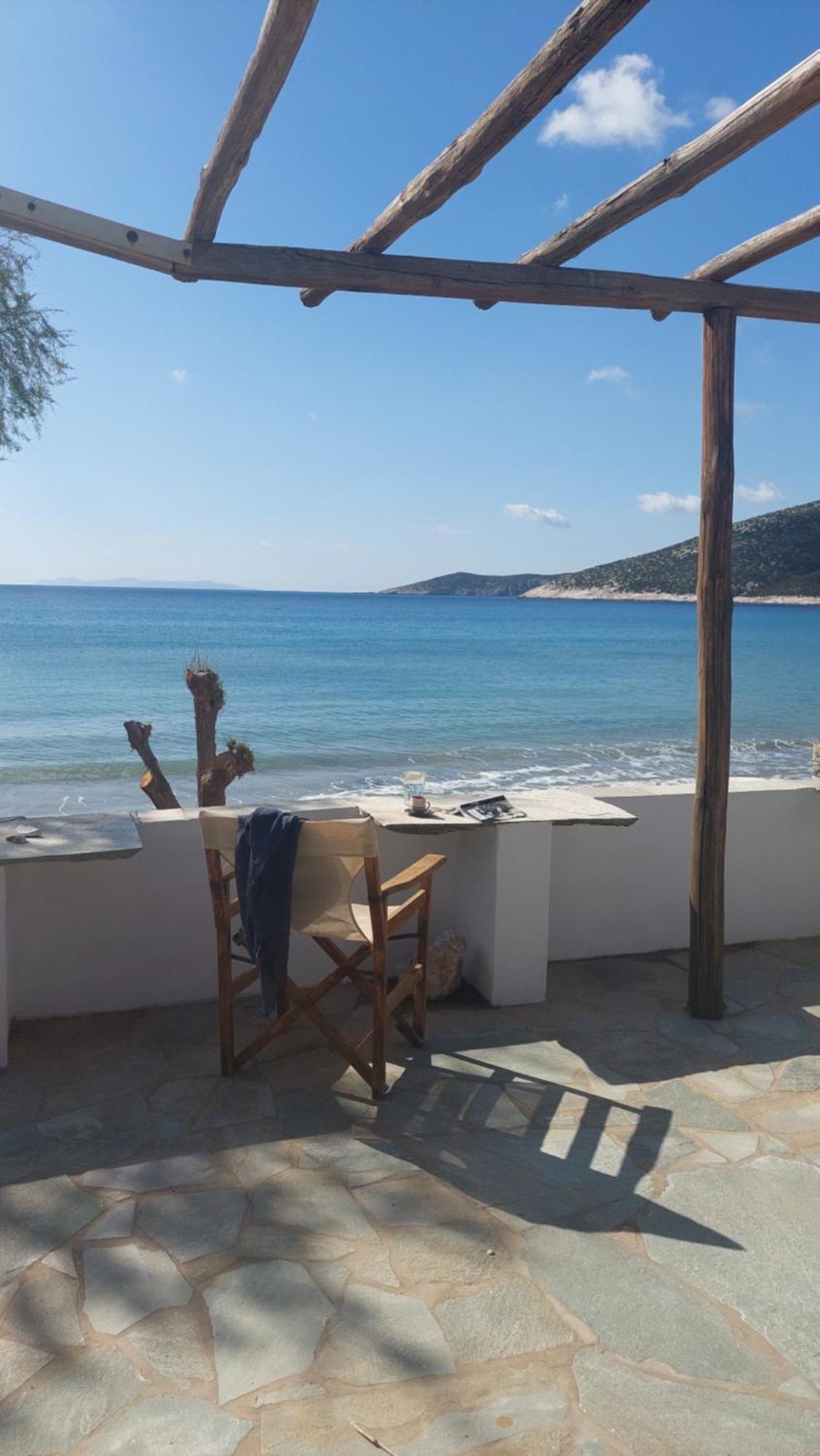 Styfilia Beachfront Apartments Platis Gialos  Eksteriør billede