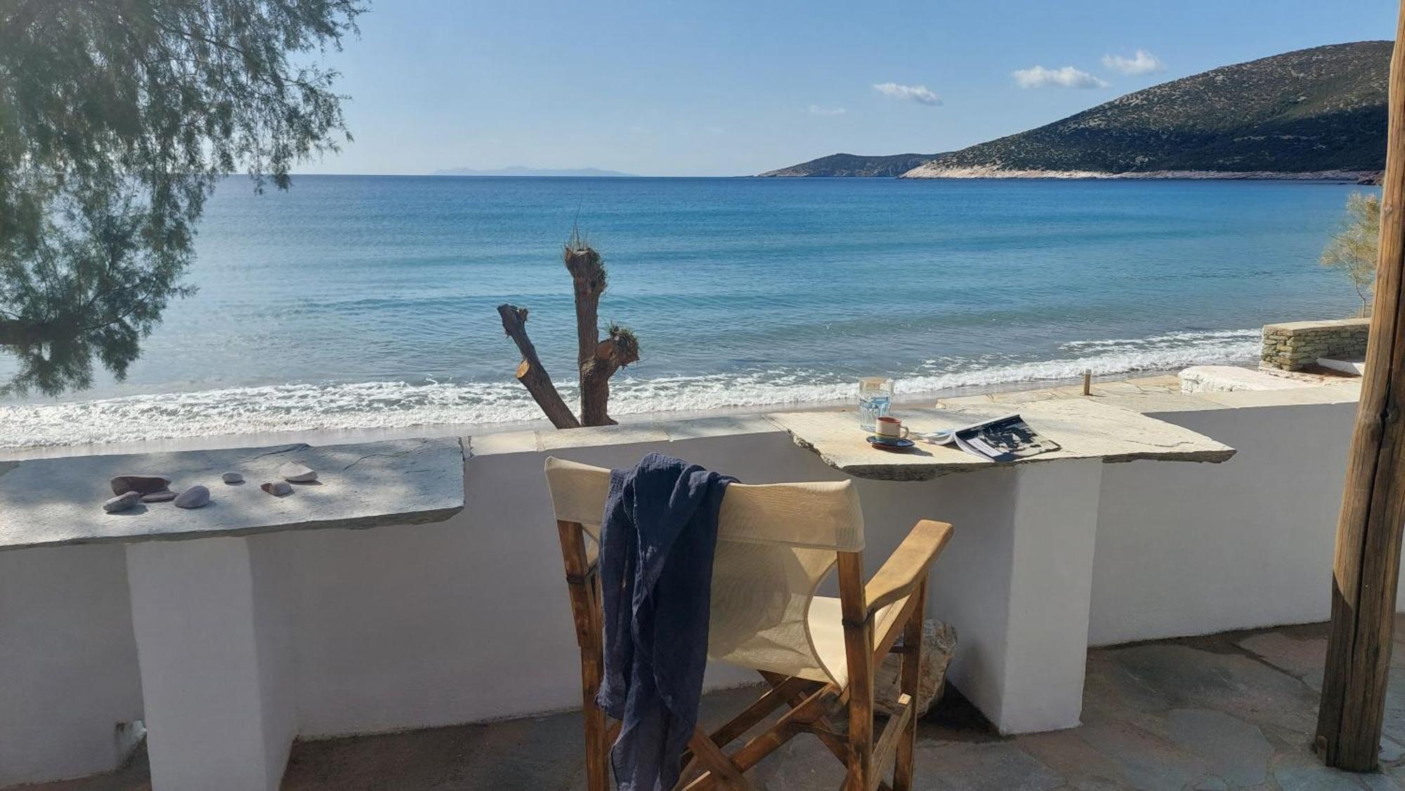 Styfilia Beachfront Apartments Platis Gialos  Eksteriør billede